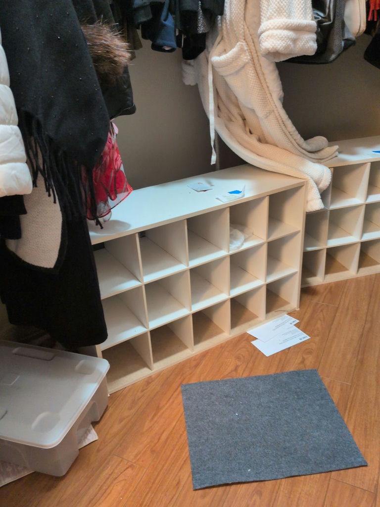 White Cubby Storage Shelf - image 1 of 4