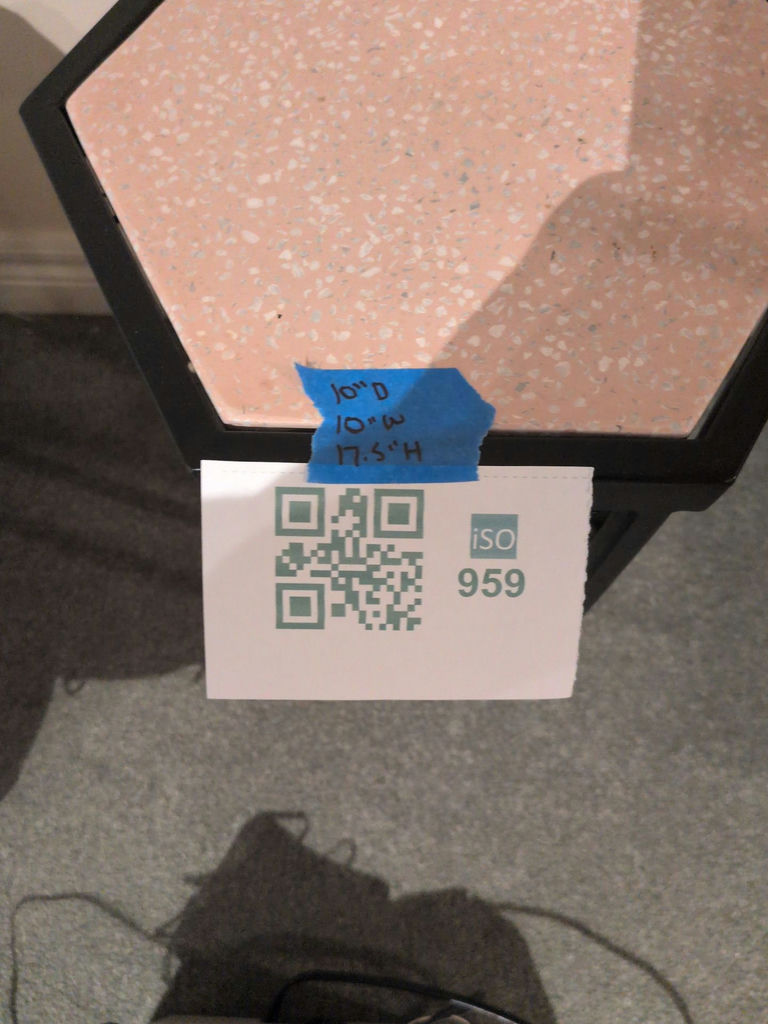 Hexagonal Accent Table - image 4 of 4