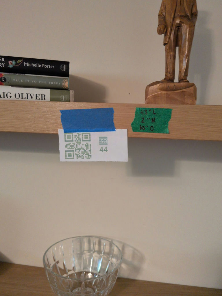 Wooden Floating Wall Shelf - image 1 of 4