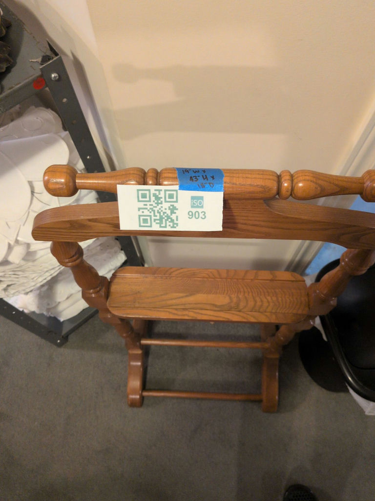 Wooden Quilt Rack - image 4 of 4