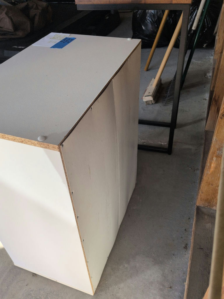 White Cubby Storage Shelf - image 4 of 5