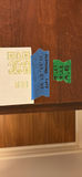 Wooden Three-Drawer Nightstand - thumbnail 2 of 4