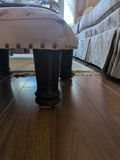 Upholstered Footstool Ottoman - thumbnail 3 of 7