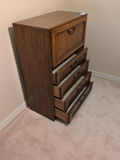 Wood Secretary Desk and Storage Cabinet - thumbnail 4 of 5