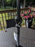 Outdoor Patio Umbrella And Base. - thumbnail 3 of 6