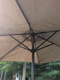Outdoor Patio Umbrella And Base. - thumbnail 4 of 6