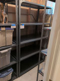 Gray Metal Storage Shelving Unit - thumbnail 1 of 4