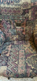 Wooden Glider Rocking Chair with Upholstered Ottoman - thumbnail 5 of 9