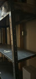 Black Metal Storage Shelving Unit - thumbnail 2 of 3