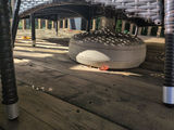 Outdoor Patio Umbrella And Base. - thumbnail 2 of 6
