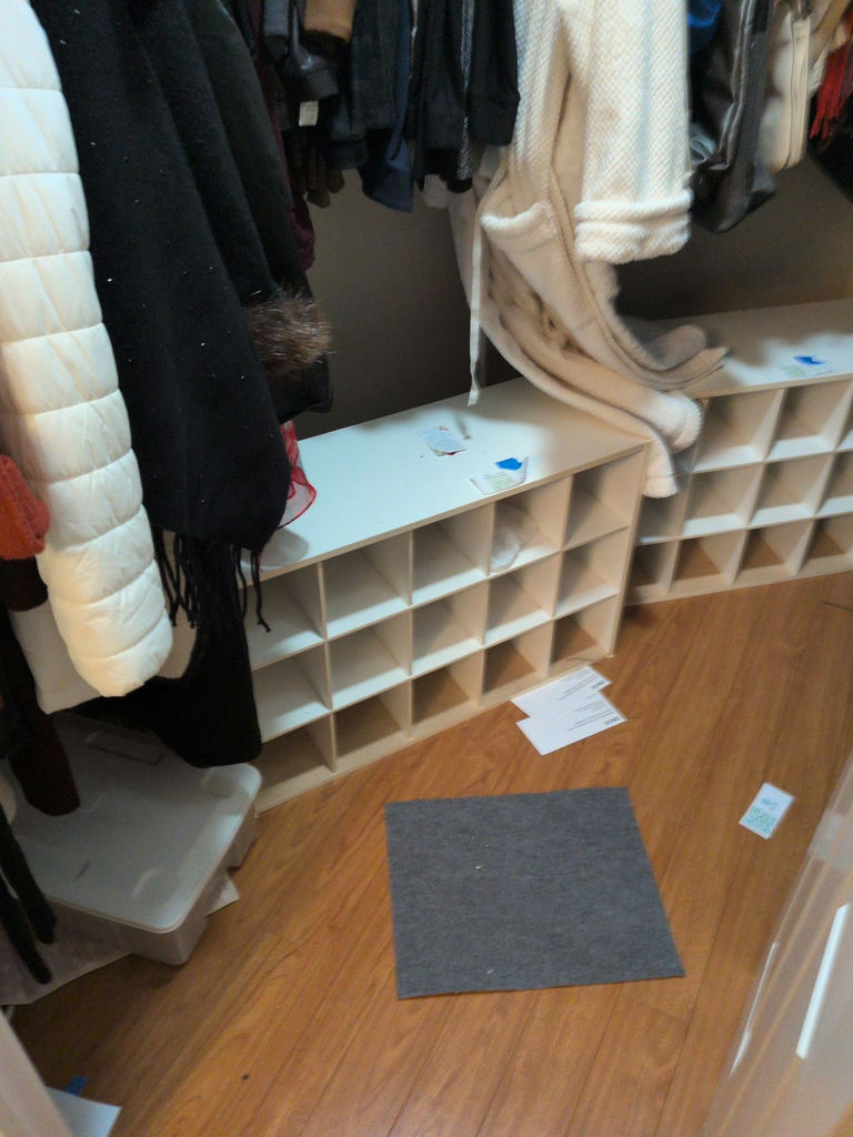 White Cubby Storage Shelf - image 3 of 4