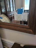 Wood Framed Wall Mirror - thumbnail 4 of 4
