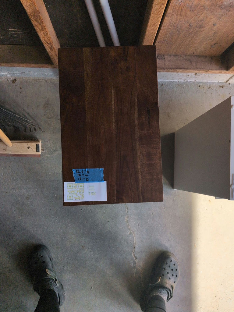 Wood Side Table - image 2 of 4
