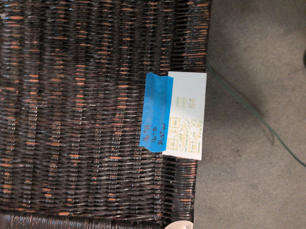 Wicker Storage Trunk - image 5 of 5