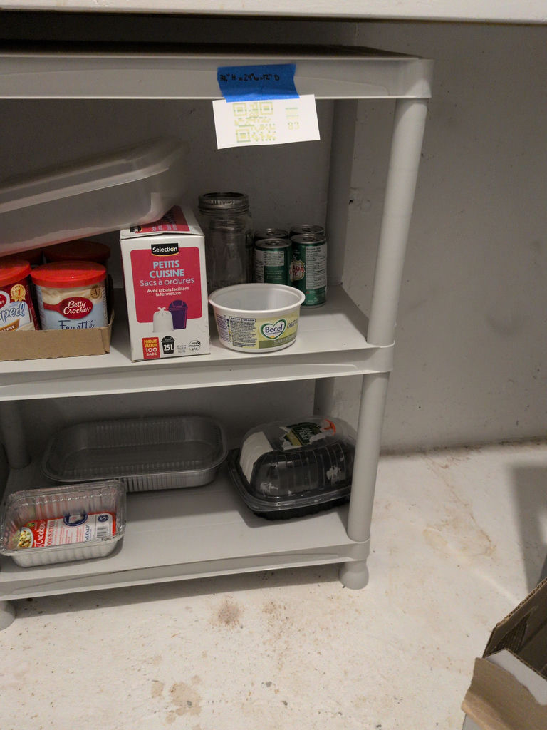 Plastic Storage Shelving Unit - image 4 of 5