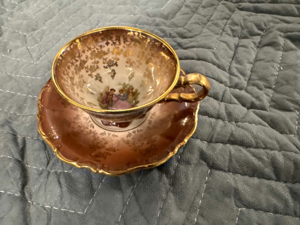 Assorted Vintage Demitasse Cup and Saucer Sets - image 5 of 8
