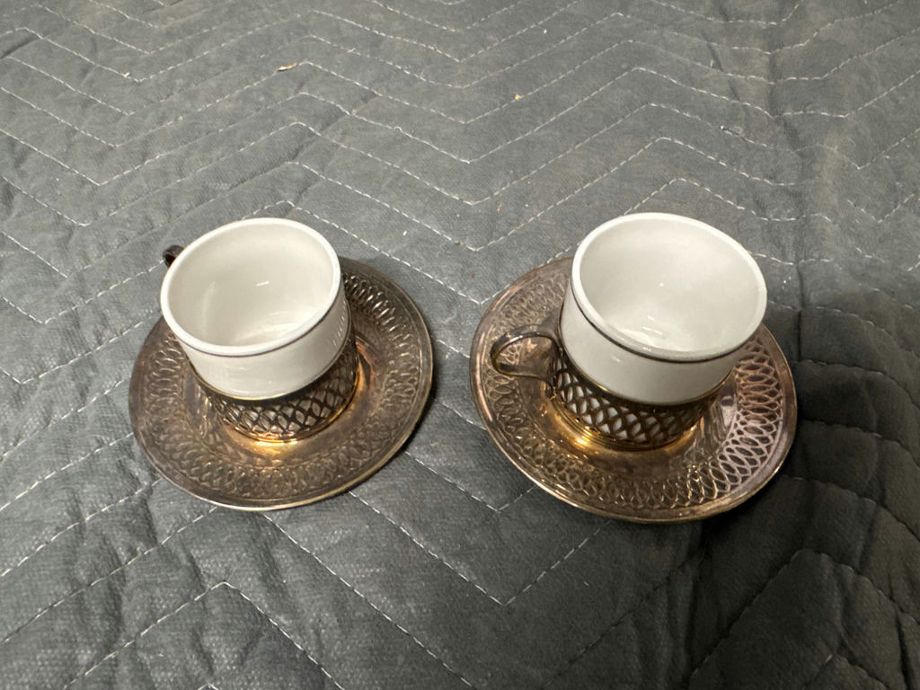Assorted Vintage Demitasse Cup and Saucer Sets - image 7 of 8