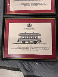 Framed State Railway of Thailand locomotive illustrations - thumbnail 2 of 4