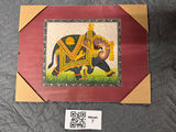 Framed elephant artwork - thumbnail 1 of 1