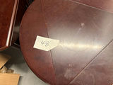 Pair of vintage wooden nesting end tables - thumbnail 4 of 6