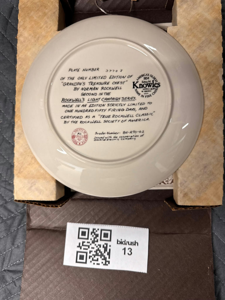 Norman Rockwell Limited Edition Collector Plates - image 6 of 8
