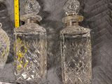Crystal decanter set with stoppers - thumbnail 5 of 9