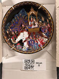 Thai decorative porcelain wall plates - thumbnail 3 of 10