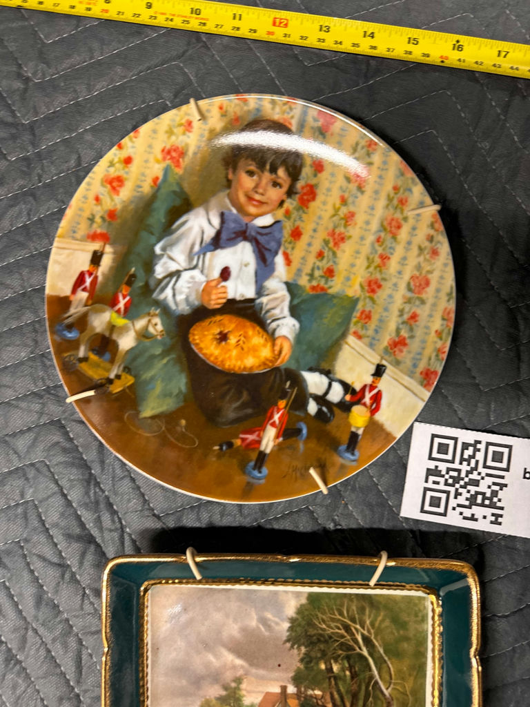 Decorative Collector Plates and Brass Ashtray - image 5 of 9