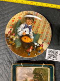 Decorative Collector Plates and Brass Ashtray - thumbnail 5 of 9