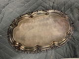 Decorative Metal Tray with Shaker and Two Rickshaw Figurines - thumbnail 9 of 9