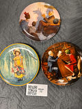 Three Decorative Collector Plates - thumbnail 1 of 5