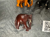 Set of Hand-Carved Elephant Figurines - thumbnail 3 of 9
