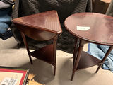 Pair of vintage wooden nesting end tables - thumbnail 6 of 6