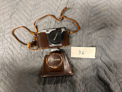 Vintage Walz 35-S 35mm camera with leather case - Image 1 of 4