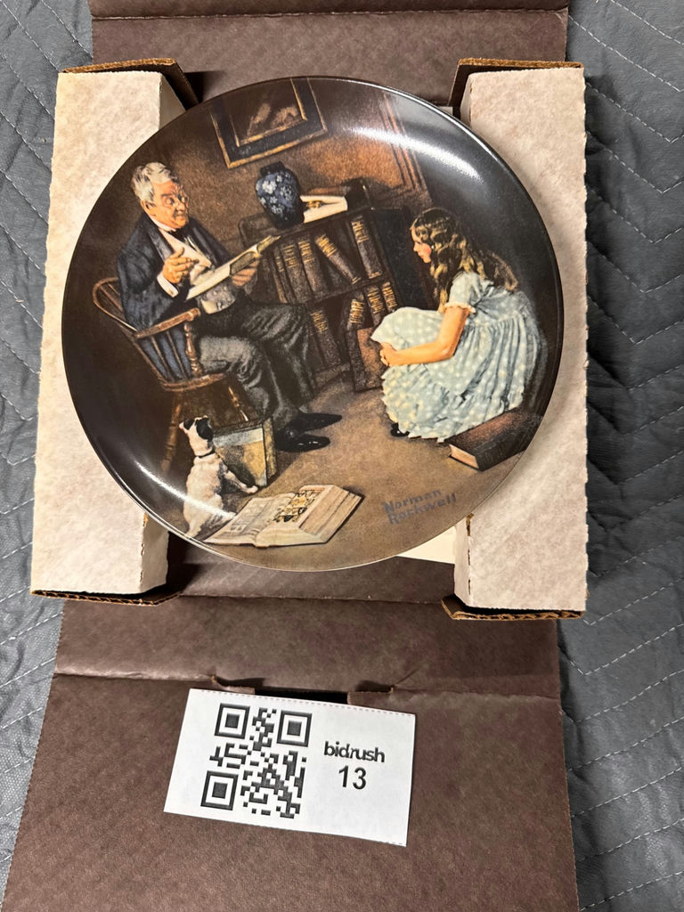 Norman Rockwell Limited Edition Collector Plates - image 1 of 8