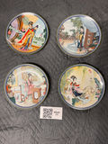 Set of four Chinese porcelain decorative plates - thumbnail 1 of 10