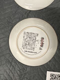 Set of four Chinese porcelain decorative plates - thumbnail 7 of 10