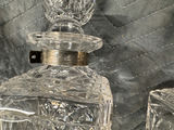 Crystal decanter set with stoppers - thumbnail 7 of 9