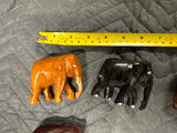 Set of Hand-Carved Elephant Figurines - thumbnail 5 of 9