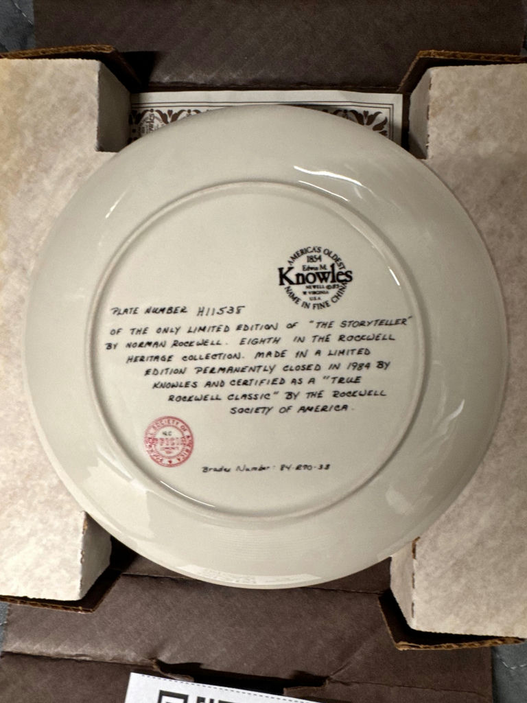 Norman Rockwell Limited Edition Collector Plates - image 2 of 8