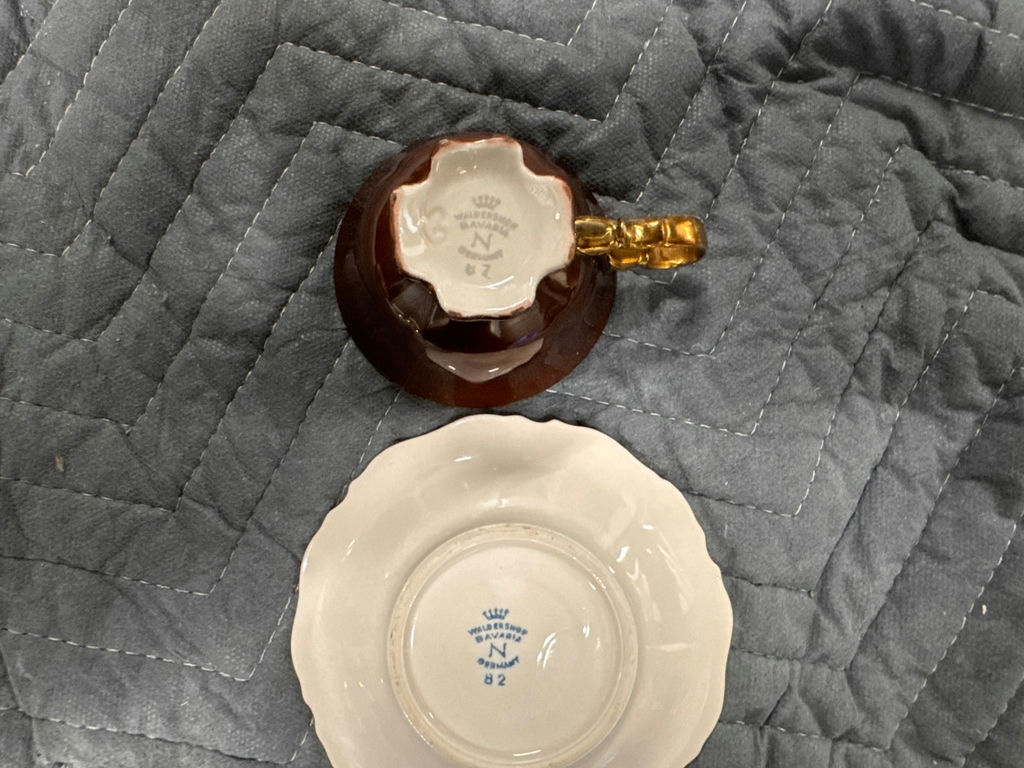 Assorted Vintage Demitasse Cup and Saucer Sets - image 6 of 8