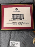 Framed State Railway of Thailand locomotive illustrations - thumbnail 4 of 4