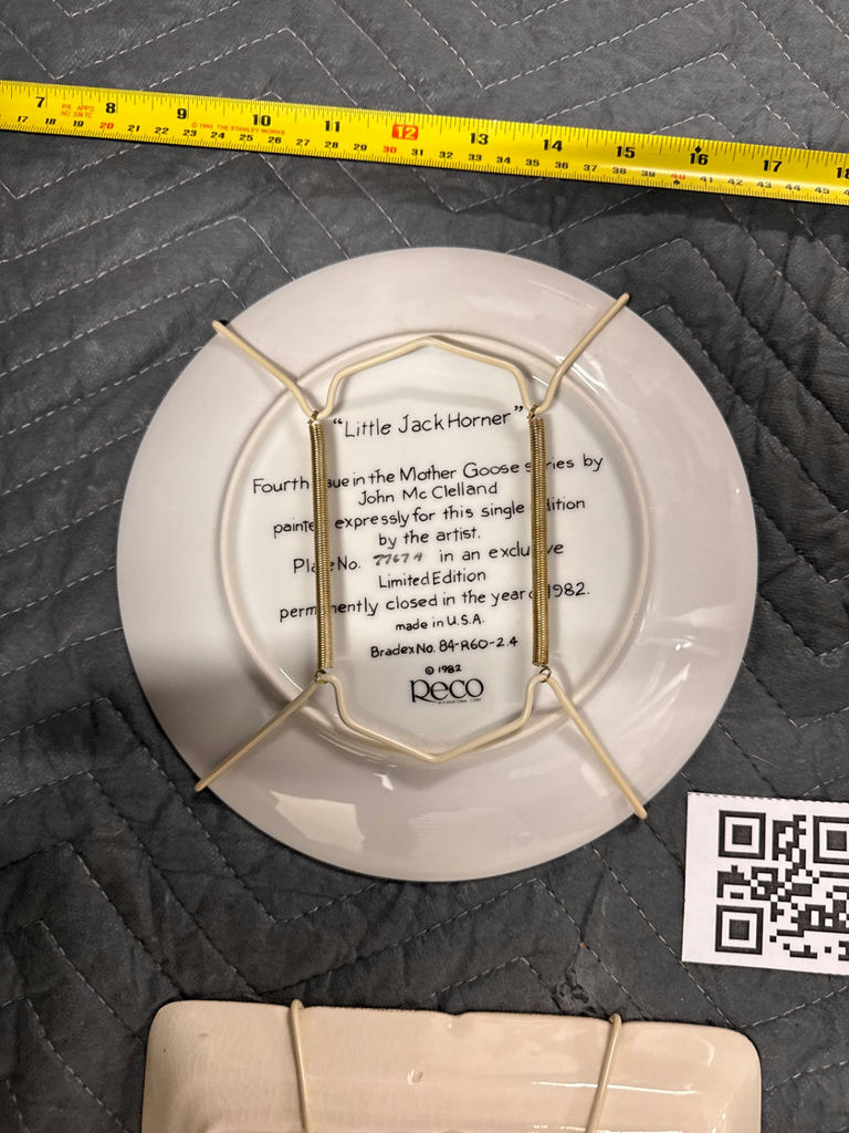 Decorative Collector Plates and Brass Ashtray - image 8 of 9