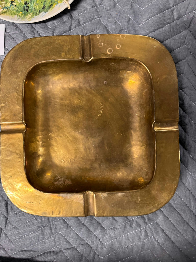 Decorative Collector Plates and Brass Ashtray - image 3 of 9