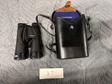Chinon binoculars with leather carrying case - thumbnail 1 of 3
