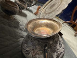 Engraved Metal Tea Service Set with Tray - thumbnail 12 of 14