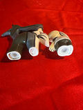 Salt and pepper shakers Cartoon Wolf and Small Character Ceramic Figurines - thumbnail 3 of 3