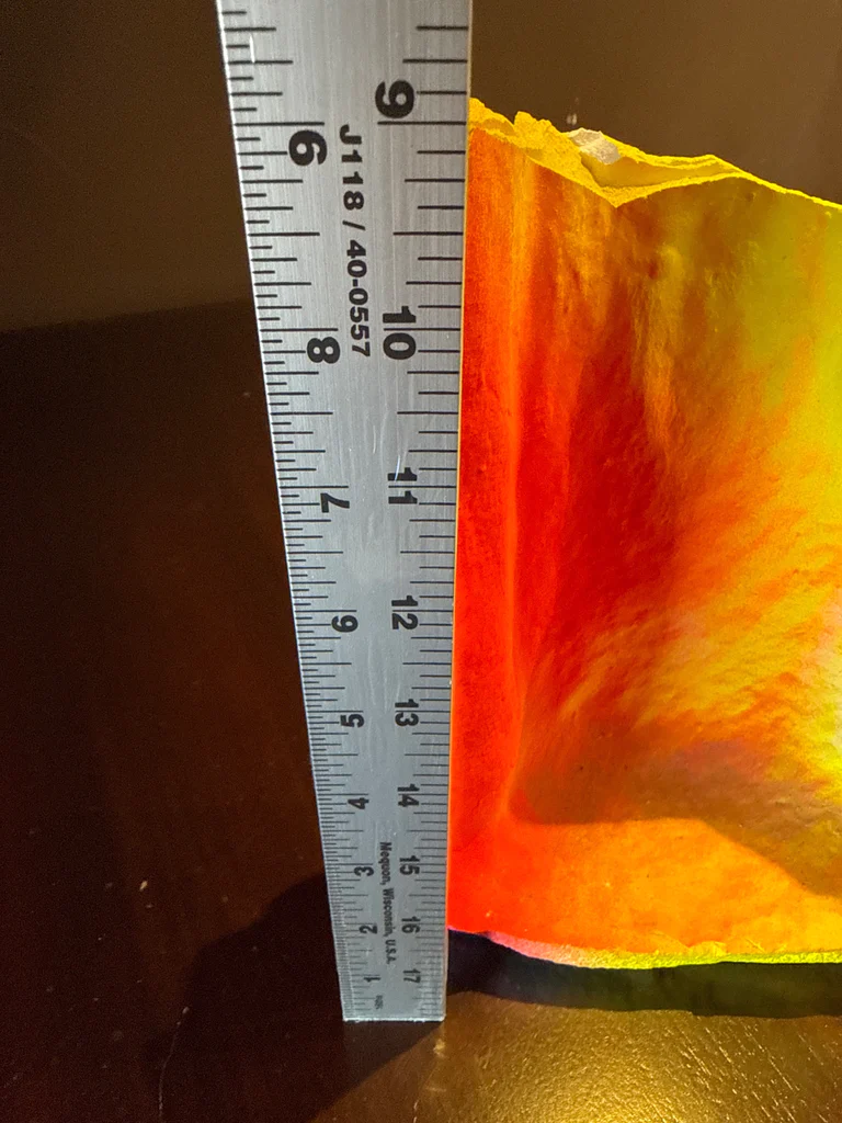 Abstract Iridescent Sculptural Decor Piece - image 3 of 3