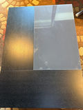 Black Coffee Table with Glass Top Insert - thumbnail 3 of 3