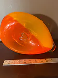 MoranobOrange and yellow glass sculpture - thumbnail 4 of 5
